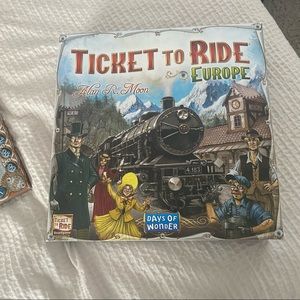 NEW Ticket to Ride: Europe Edition